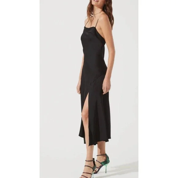 ASTR the label  Cowl Slip Midi Dress L - Picture 3 of 7